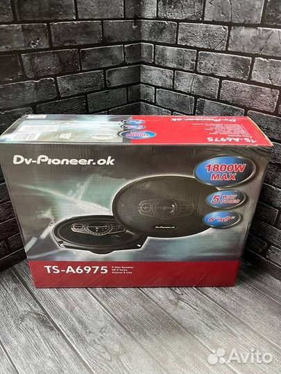 Колонки pioneer ts-a6975s 1800w