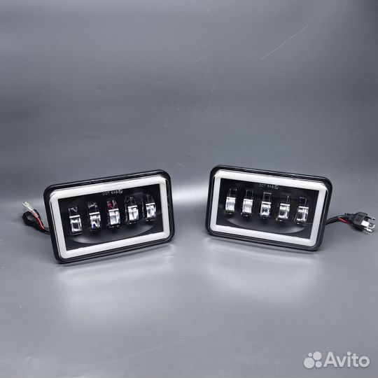 Универсальные противотуманки на авто. с дхо