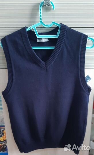 Рубашка и жилет 134