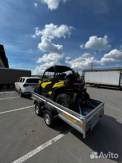 Прицеп новый двухосный 7194 F5 (3,5х1,5)