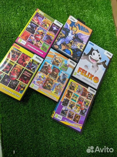 Картриджи sega