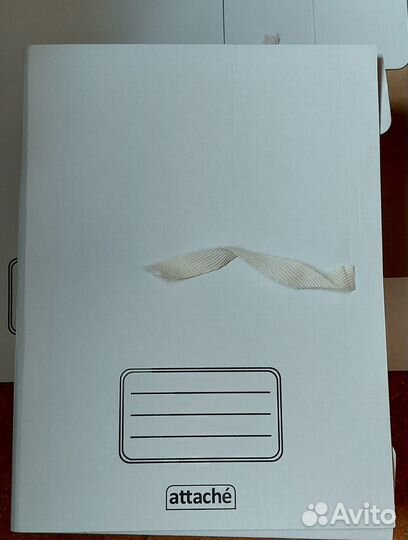 Папка короб архивный для документов А4