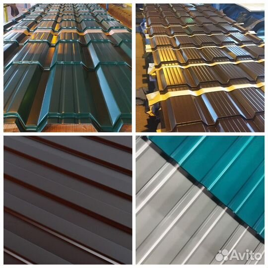 Профнастил С10 серый / профлист / цинк / забор