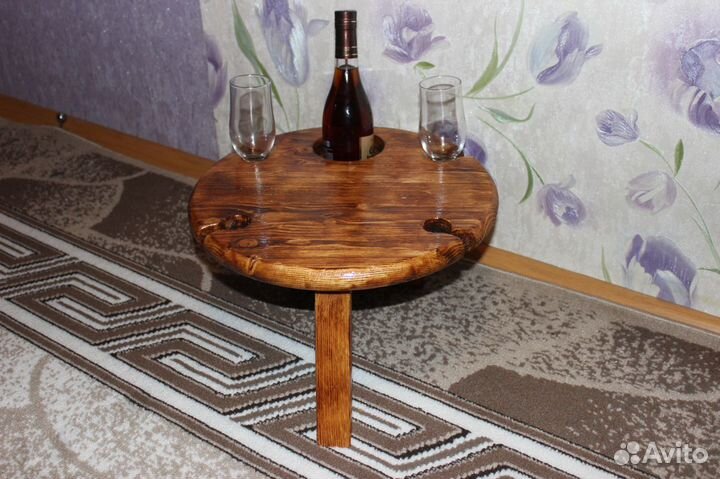 Складной винный столик