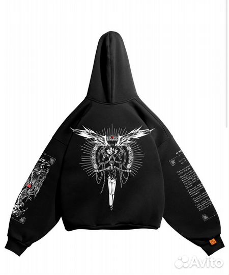 Худи Кира Тетрадь Смерти nikifilini