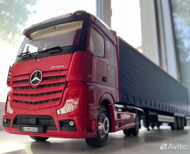 Mercedes Actros Tesla Semi 1 24 1/24 не 1 18