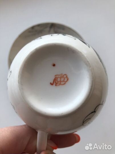 Чайная пара лфз «Жемчужный»