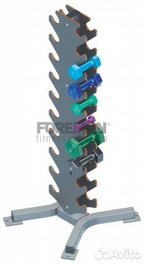 Подставка под гантели для аэробики на 10 пар Foreman FR-861