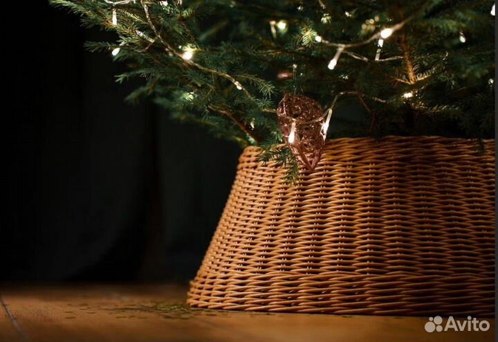 Юбка под ёлку из ротанга. Изготовление под заказ