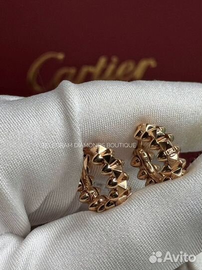 Серьги Cartier Clash розовое золото 750