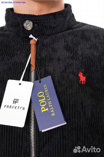 Уютная вельветовая ветровка Polo Ralph Lauren