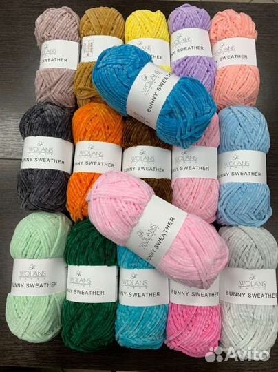 Пряжа Wolans Bunny Baby