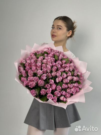 Цветы букеты розы/ С доставкой на дом