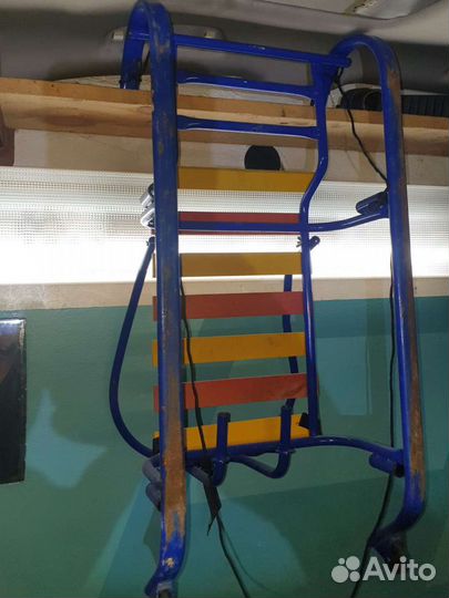 Детские санки с колесами