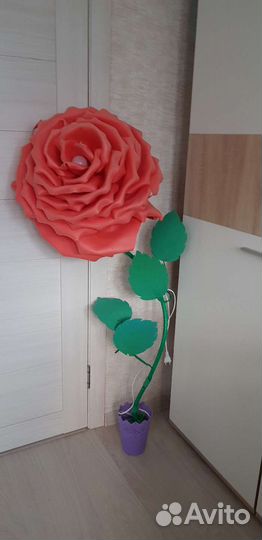 Светильник роза