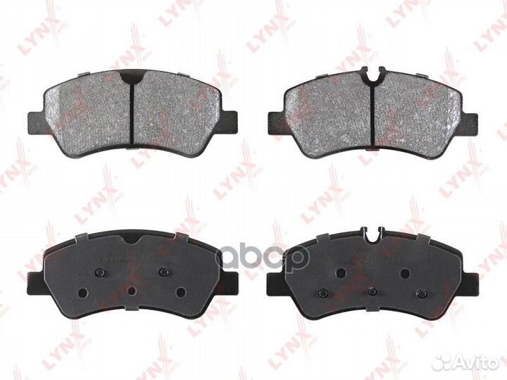 Колодки тормозные дисковые зад BD3041 lynxauto
