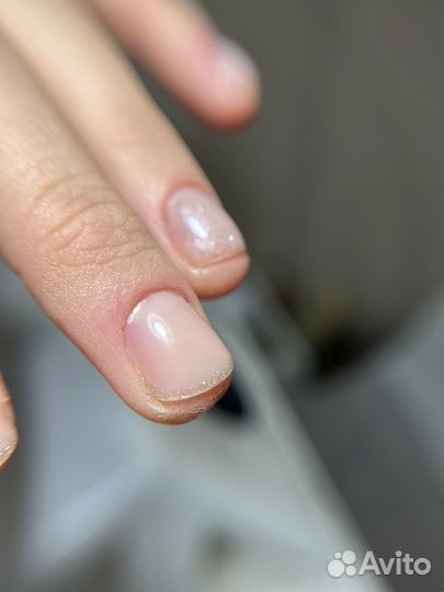Модель на маникюр + укрепление