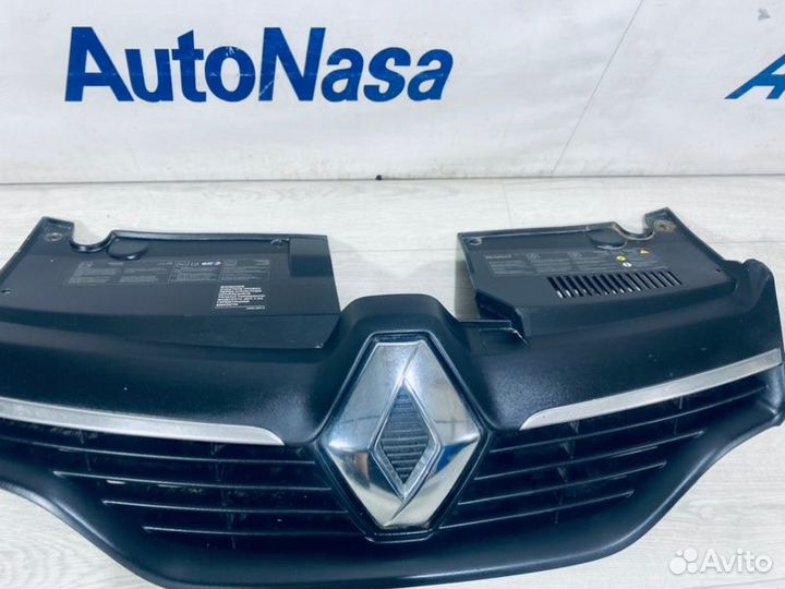 Решетка радиатора Renault Logan 2 седан K4M 2014