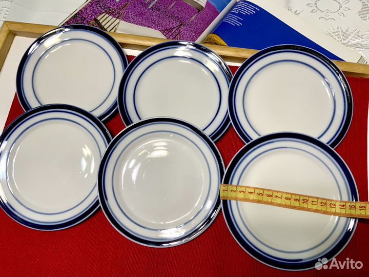 Тарелки фарфор СССР