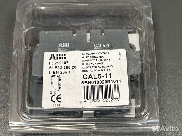ABB CAL5-11 Блок контактов, новый, 14 шт