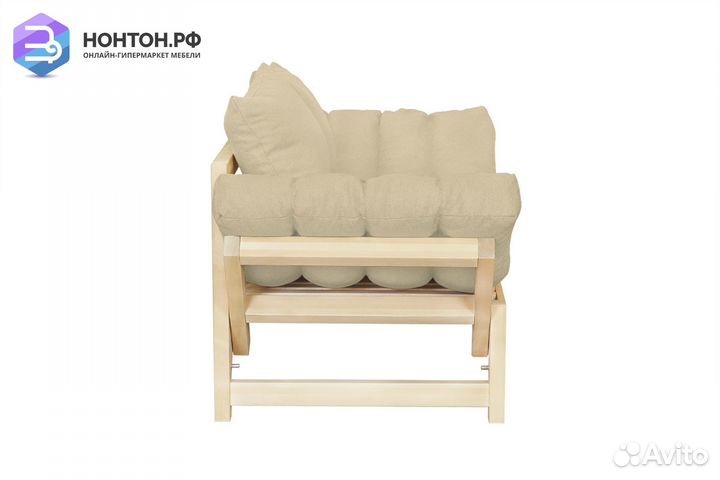 Диван кушетка Амбер-2 кремовый