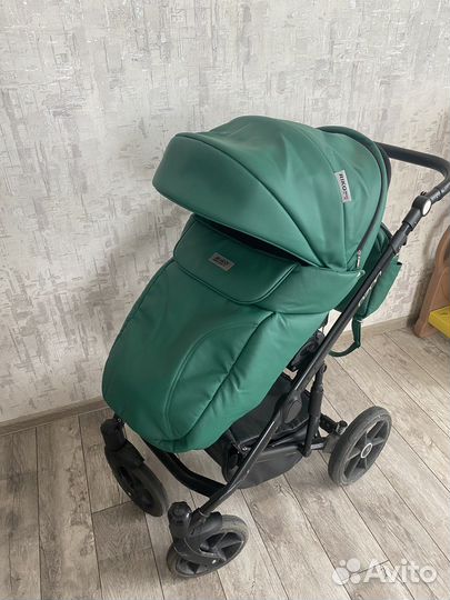 Коляска Riko ozon 2 в 1 эко-кожа