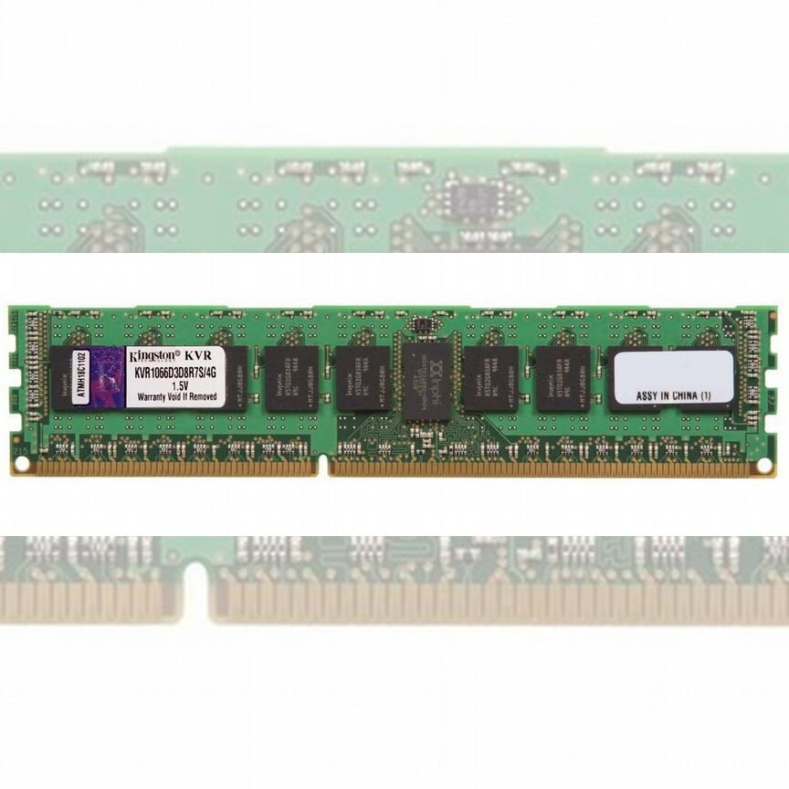 [KVR1066D3D8R7S/4G] Оперативная Память Kingston Ddr1 Kvr1066d3d8r7s/4g
