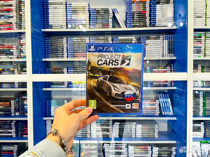 Project cars 3 ps4 (новый)