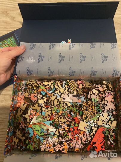 Деревянные пазлы davici