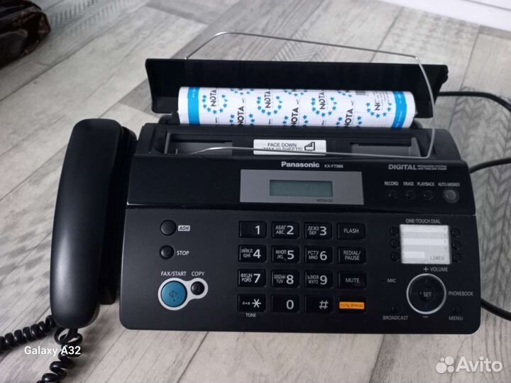 Факс panasonic kx-ft988