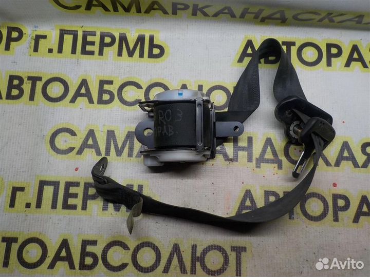 Ремень безопасности Mitsubishi Pajero III 1999-20