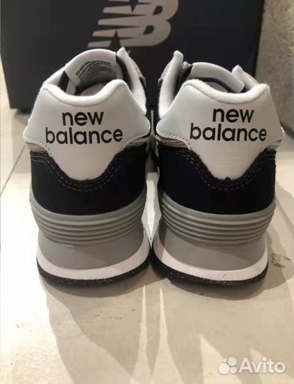 New Balance 574 Чёрные Оригинал