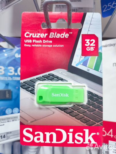 Флешка 32гб USB Cruzer Blade