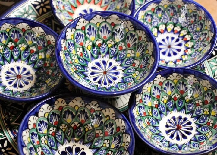 Узбекский Сервиз чайный в ассортименте