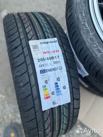 Новые 205/40 R17 на ваз 4x98