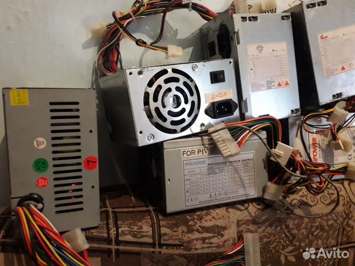 Блоки питания для компьютера рабочие