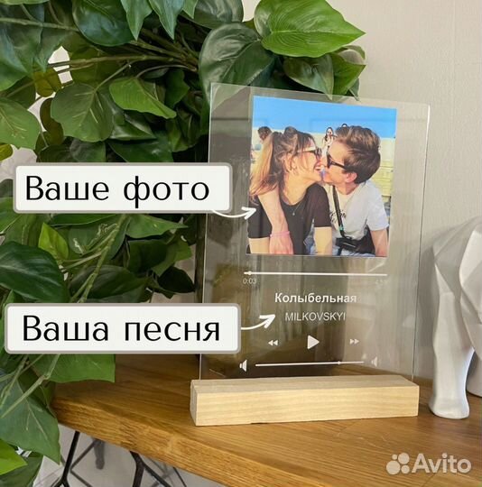 Рамка с музыкой / Лучший подарок