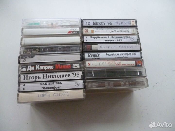 Аудиокассеты с записью