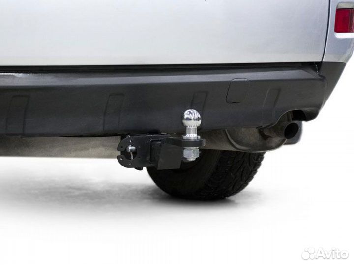 Фаркоп под квадрат Peugeot 4007, 2007-2012 Rival F