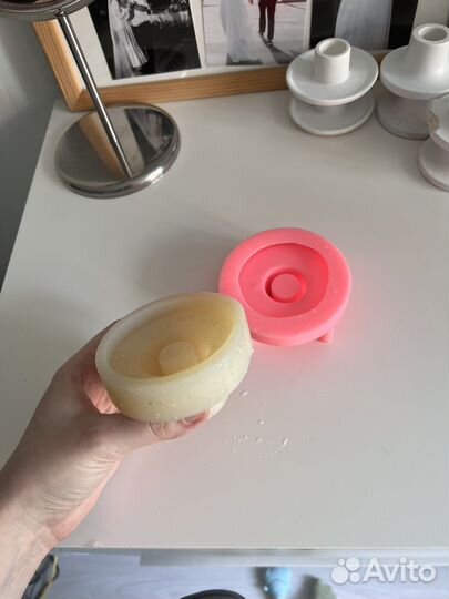 Силиконовая форма подсвечник