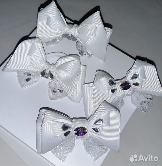 Бантики ручной работы для школы