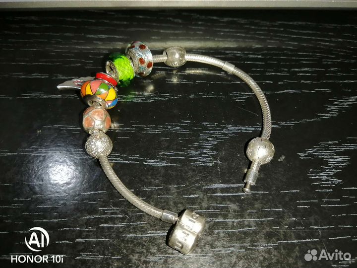 Серебряный браслайт Sunlight с шармами