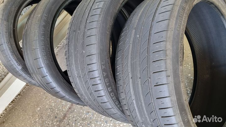 Continental ContiSportContact 5 225/40 R19 и 255/35 R19 93Y