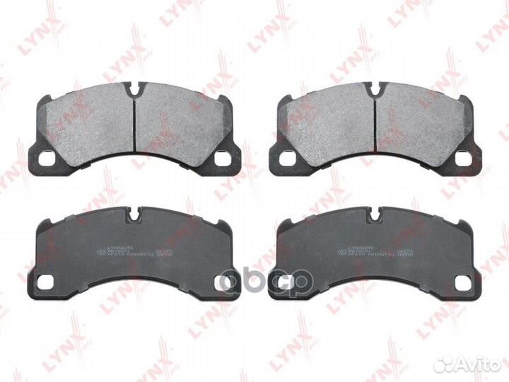 Дисковые тормозные колодки перед прав/лев B