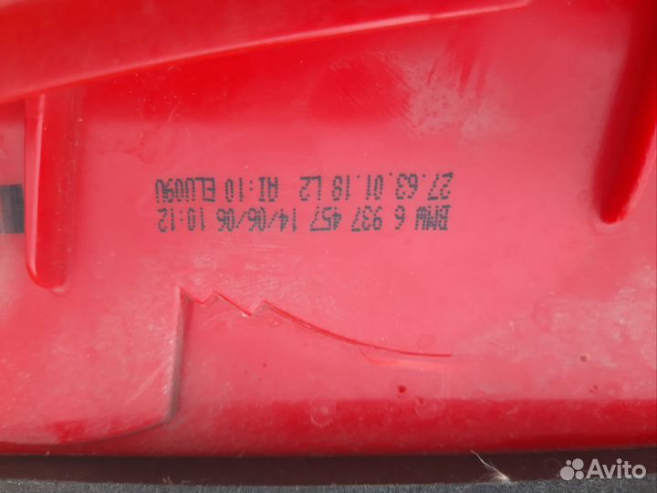 Фонарь задний левый BMW 3 E90