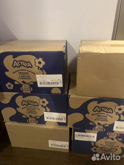 Фруктовое пюре Агуша (100гр, ассорти)