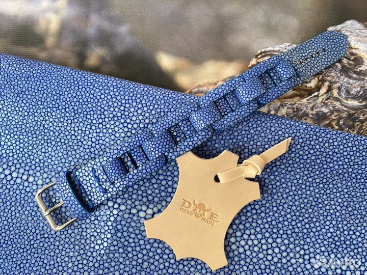 Браслет на руку из натуральной кожи ската