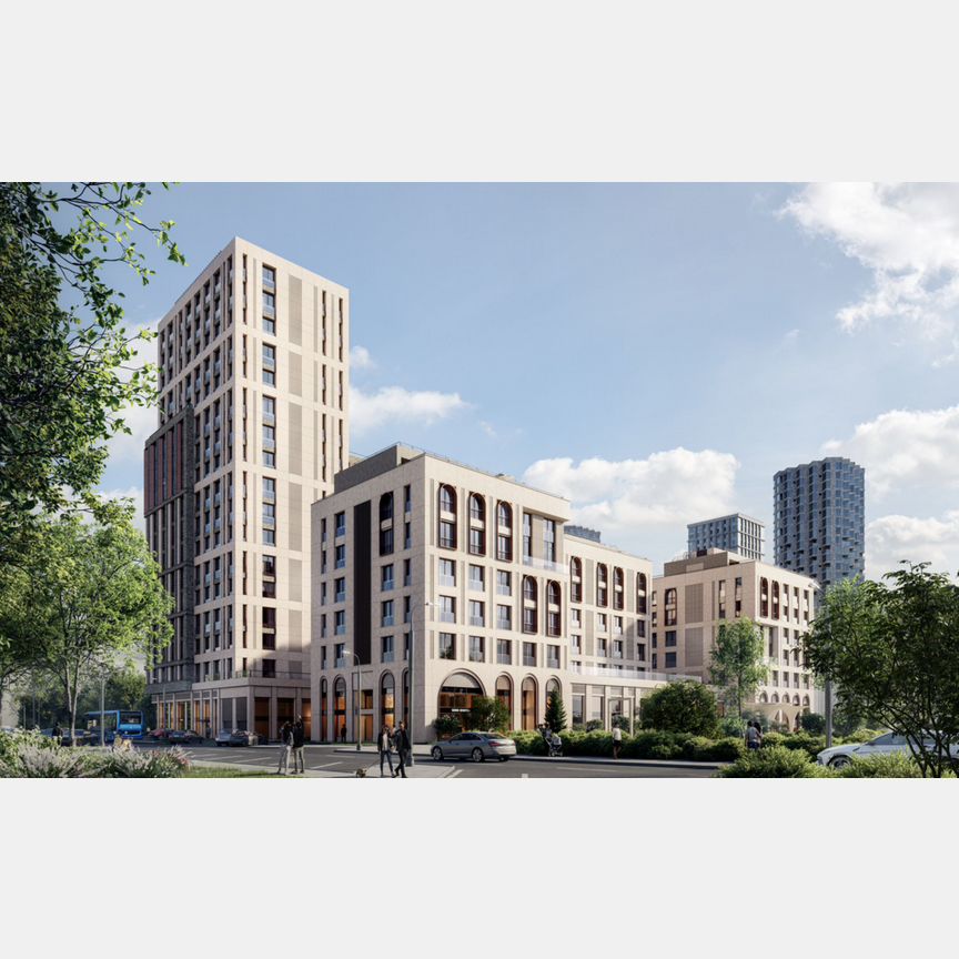 3-к. квартира, 100,9 м², 2/17 эт.