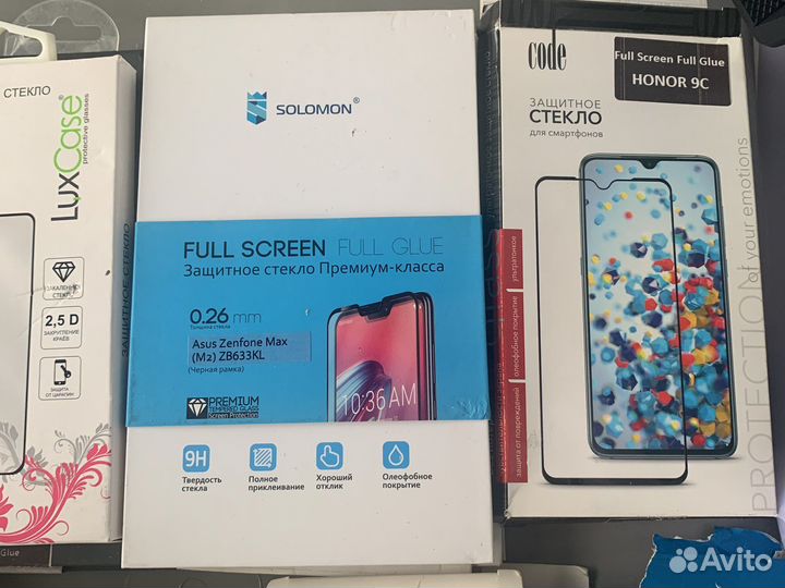 Защитные стекла и чехлы на старые модели