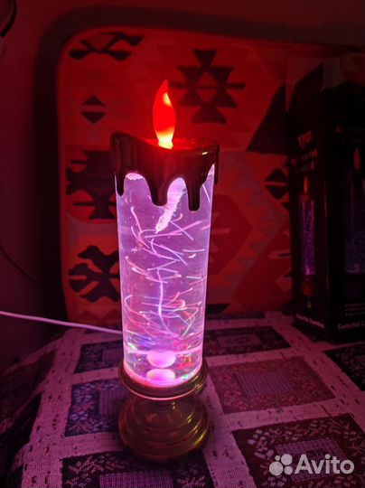 Ночник - свеча для праздничной обстановки